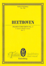 CONCERTO NO. 3 FOR PIANO AND ORCHESTRA IN C MINOR, OP. 37